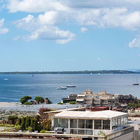 Apartamento Vue Mer 180° Cocon A 7 Min De La Plage Piscine Ac Antibes Exterior foto